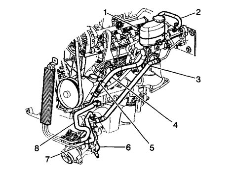 06 silverado power steering pump|2006 chevy silverado steering diagram.